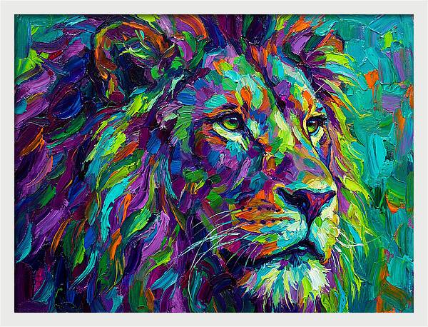 Vibrant Lion Majesty