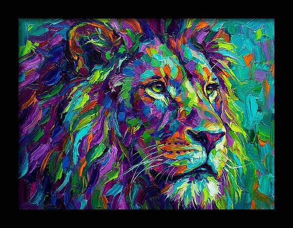 Vibrant Lion Majesty