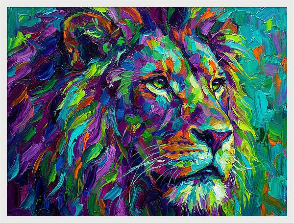Vibrant Lion Majesty