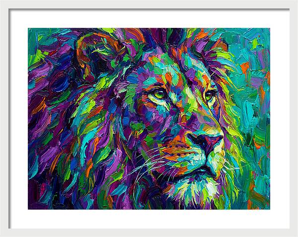 Vibrant Lion Majesty