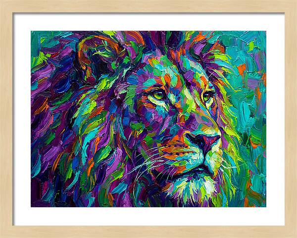 Vibrant Lion Majesty