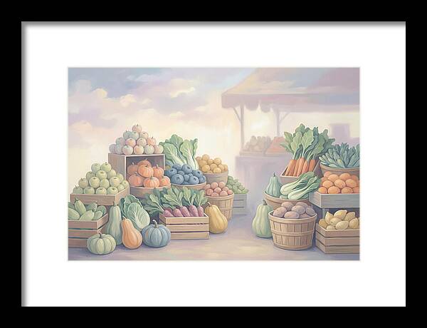 Vibrant Market Bounty