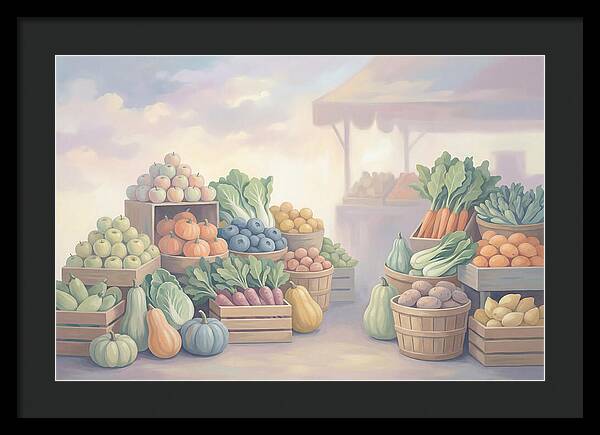 Vibrant Market Bounty