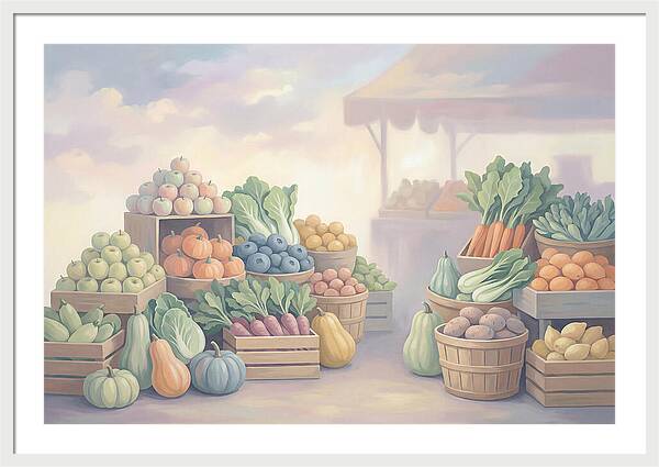 Vibrant Market Bounty