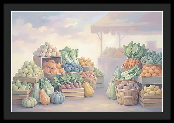 Vibrant Market Bounty