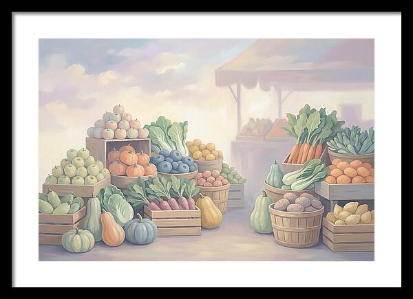 Vibrant Market Bounty