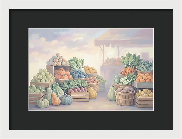 Vibrant Market Bounty