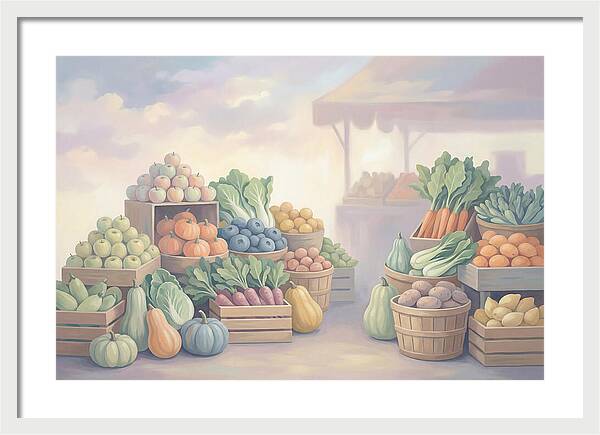 Vibrant Market Bounty