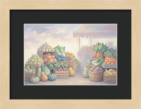 Vibrant Market Bounty