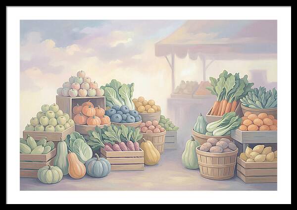 Vibrant Market Bounty