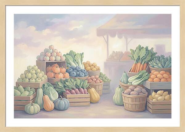 Vibrant Market Bounty