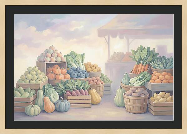 Vibrant Market Bounty