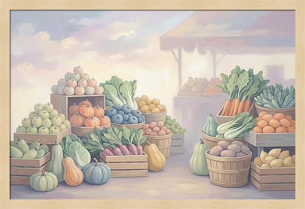 Vibrant Market Bounty