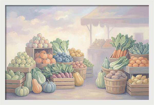 Vibrant Market Bounty
