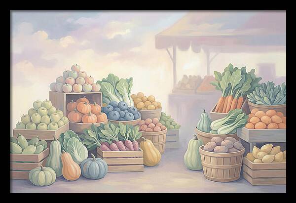 Vibrant Market Bounty