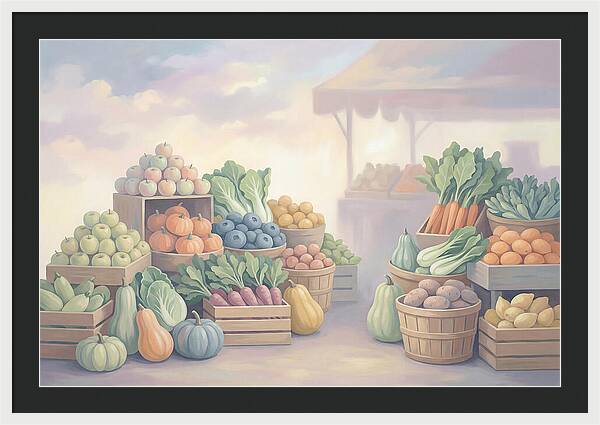 Vibrant Market Bounty