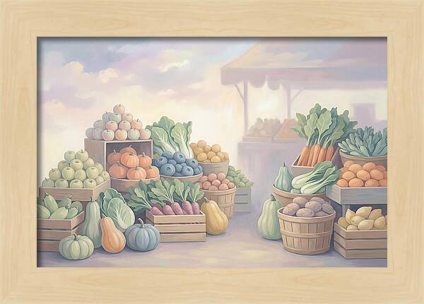 Vibrant Market Bounty
