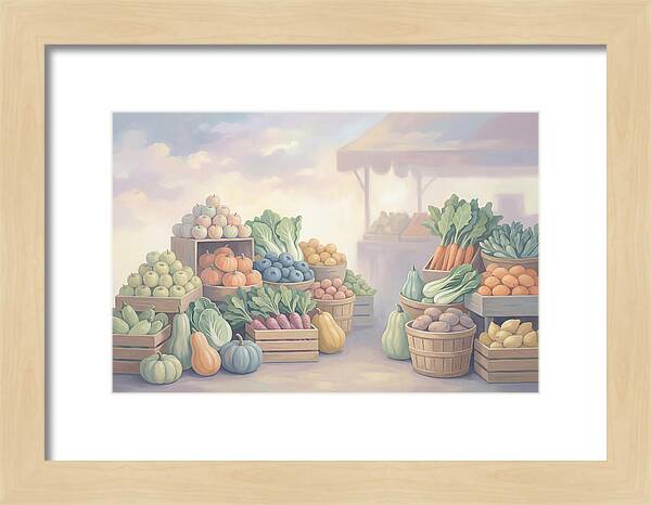 Vibrant Market Bounty