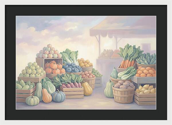 Vibrant Market Bounty