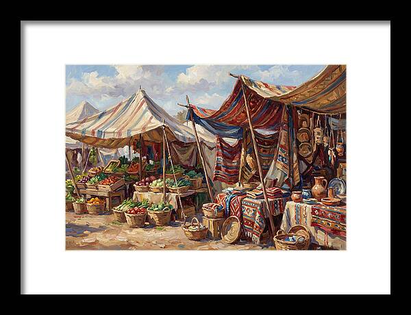 Vibrant Market Day Experience