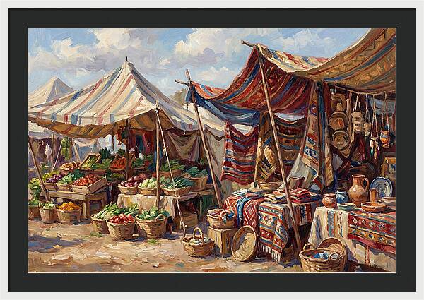 Vibrant Market Day Experience