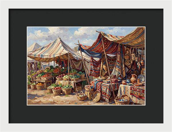 Vibrant Market Day Experience