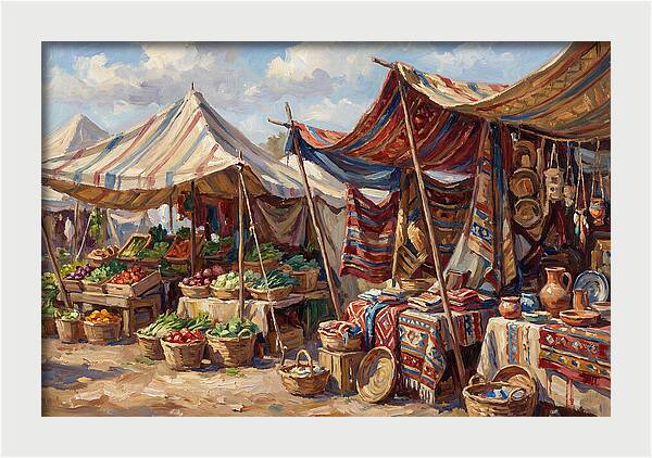Vibrant Market Day Experience