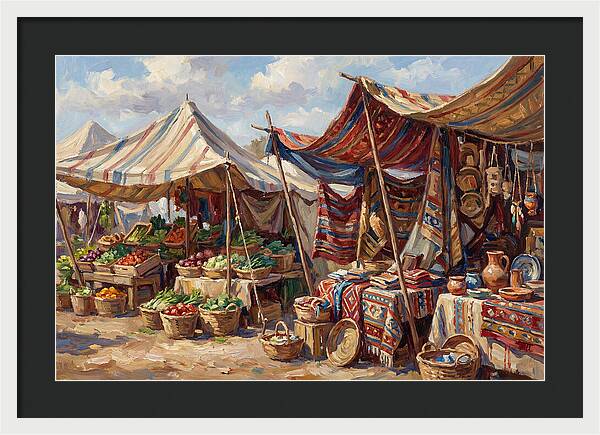 Vibrant Market Day Experience
