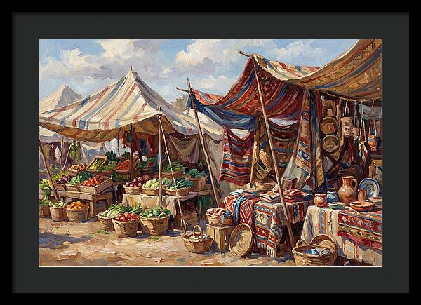 Vibrant Market Day Experience