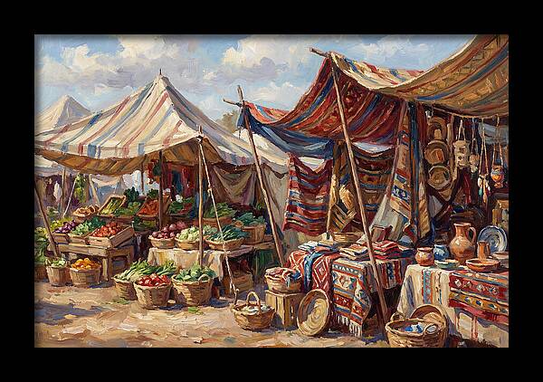 Vibrant Market Day Experience