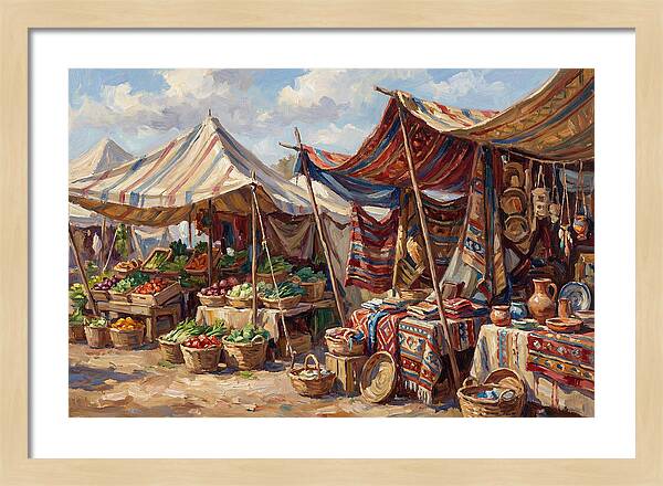 Vibrant Market Day Experience