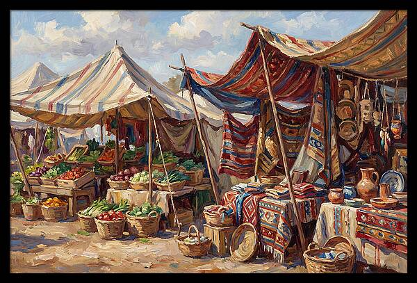 Vibrant Market Day Experience