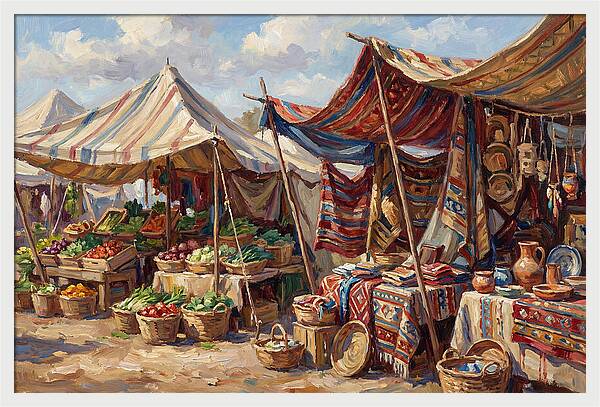 Vibrant Market Day Experience