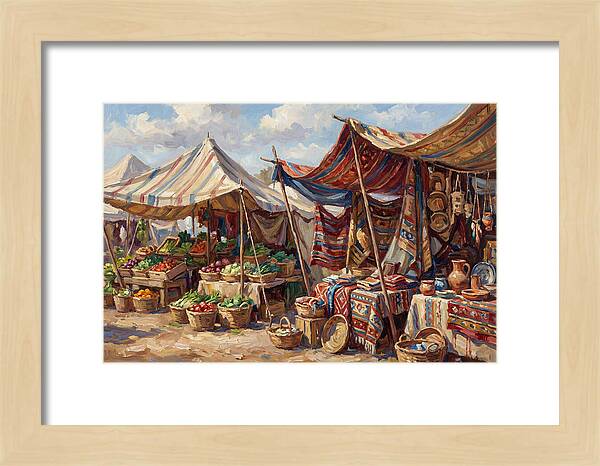 Vibrant Market Day Experience