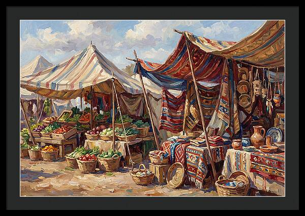 Vibrant Market Day Experience