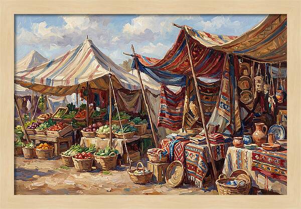 Vibrant Market Day Experience