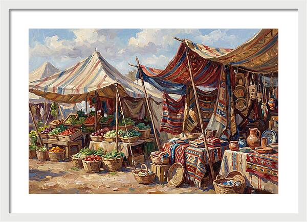 Vibrant Market Day Experience