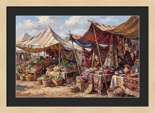 Vibrant Market Day Experience