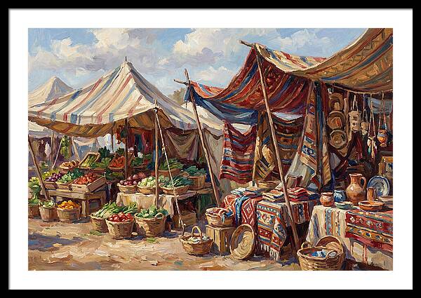 Vibrant Market Day Experience