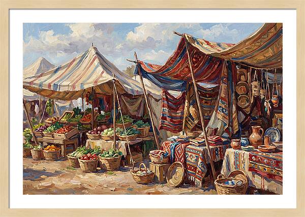 Vibrant Market Day Experience
