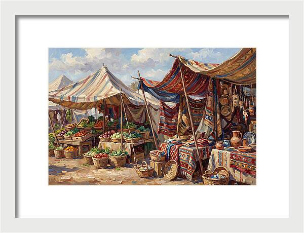 Vibrant Market Day Experience