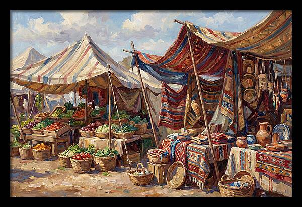 Vibrant Market Day Experience