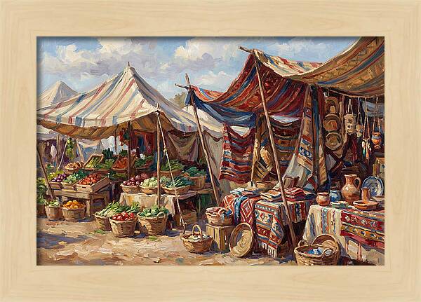 Vibrant Market Day Experience