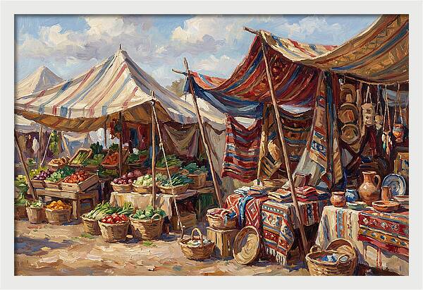 Vibrant Market Day Experience