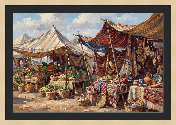 Vibrant Market Day Experience