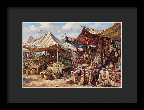 Vibrant Market Day Experience
