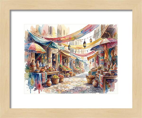 Vibrant Market Life