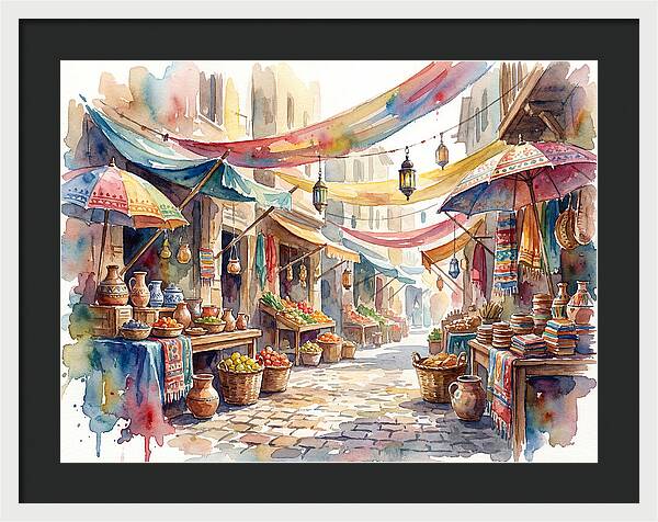 Vibrant Market Life