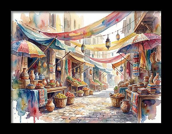 Vibrant Market Life