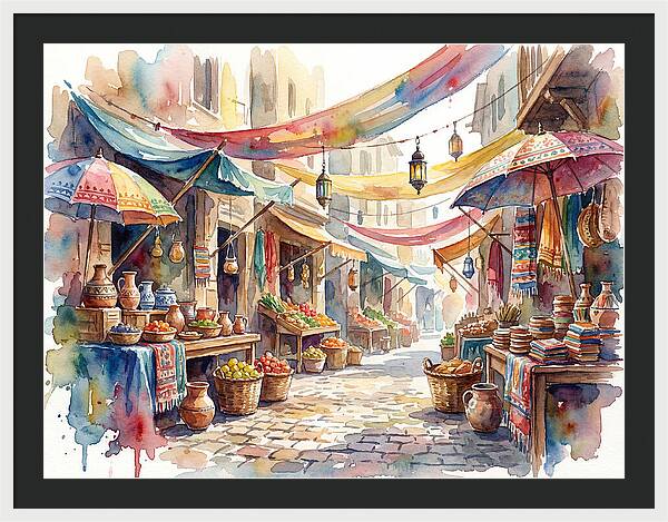Vibrant Market Life